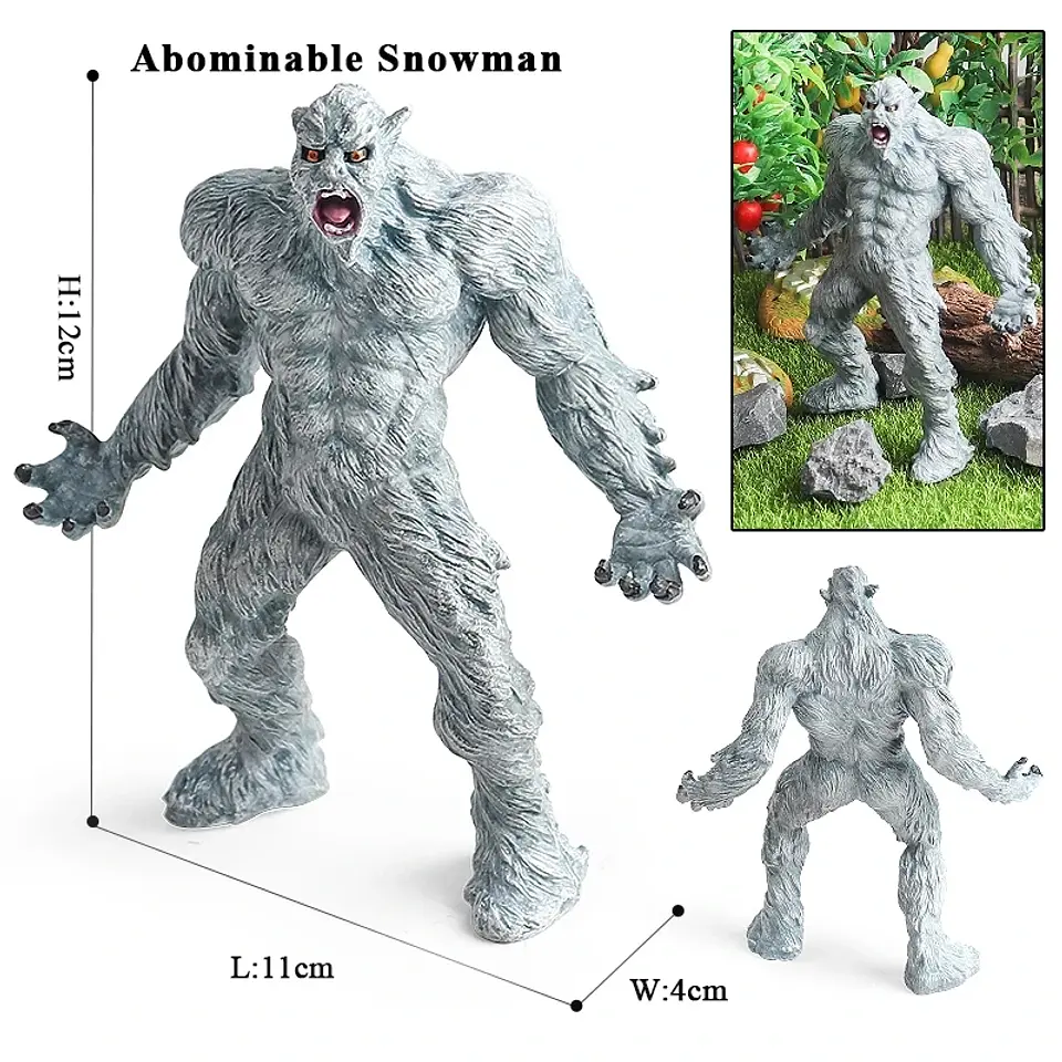 Oenux – Collection de figurines d'animaux en PVC pour enfants : créatures mythiques et dinosaures 30
