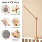 Wooden Baby Crib Mobile Felt Forest Animal Hanging Mobile for Newborns - thumbnail 38