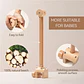 Wooden Baby Crib Mobile Felt Forest Animal Hanging Mobile for Newborns - thumbnail 42