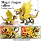 Oenux – Figurines de dragon et de phénix mythiques : modèles de créatures fantastiques en PVC pour enfants - vignette 35
