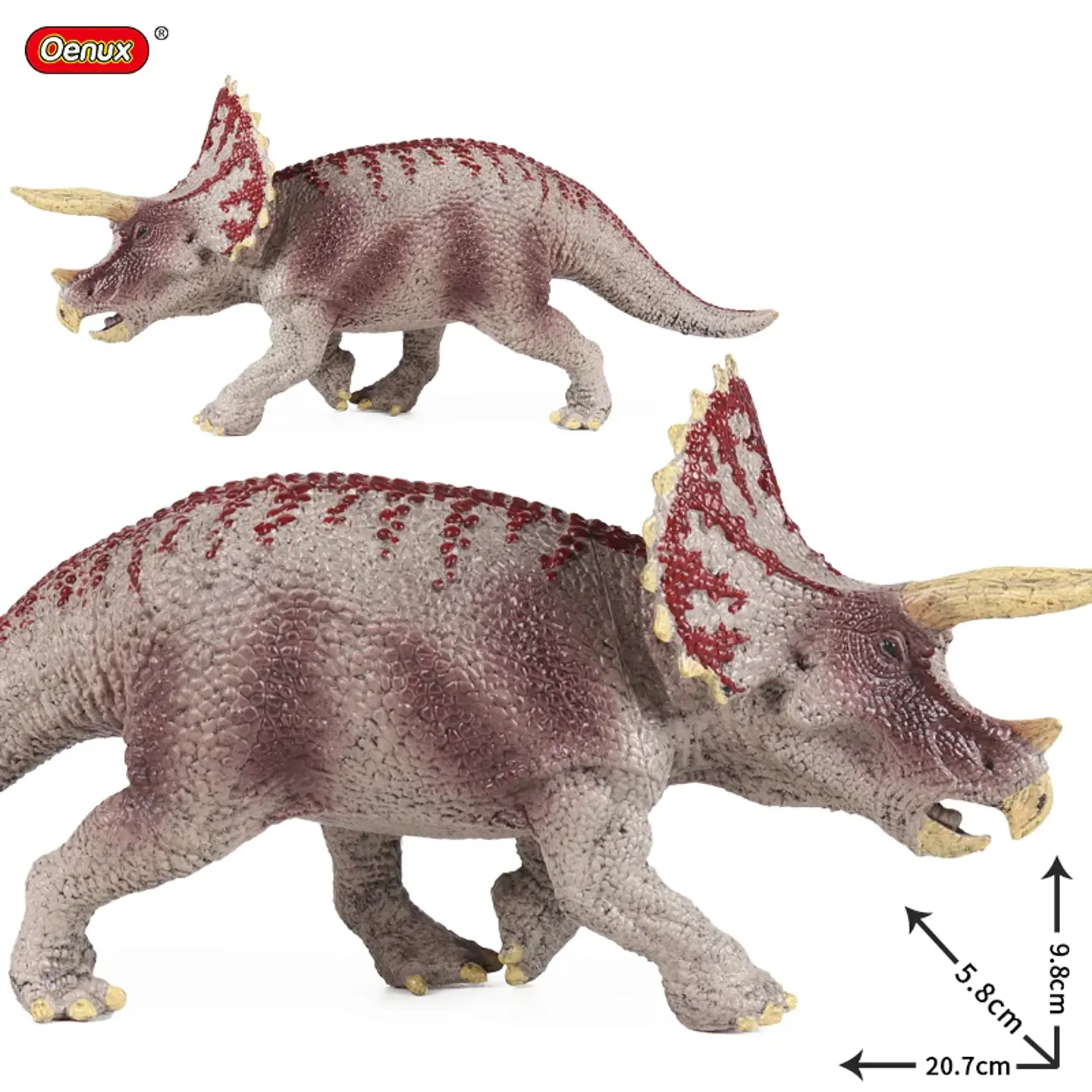 Oenux Jurassic Dinosaur Figures Realistic PVC Dinosaur Models for Kids 38