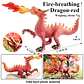 Oenux – Figurines de dragon et de phénix mythiques : modèles de créatures fantastiques en PVC pour enfants - vignette 36