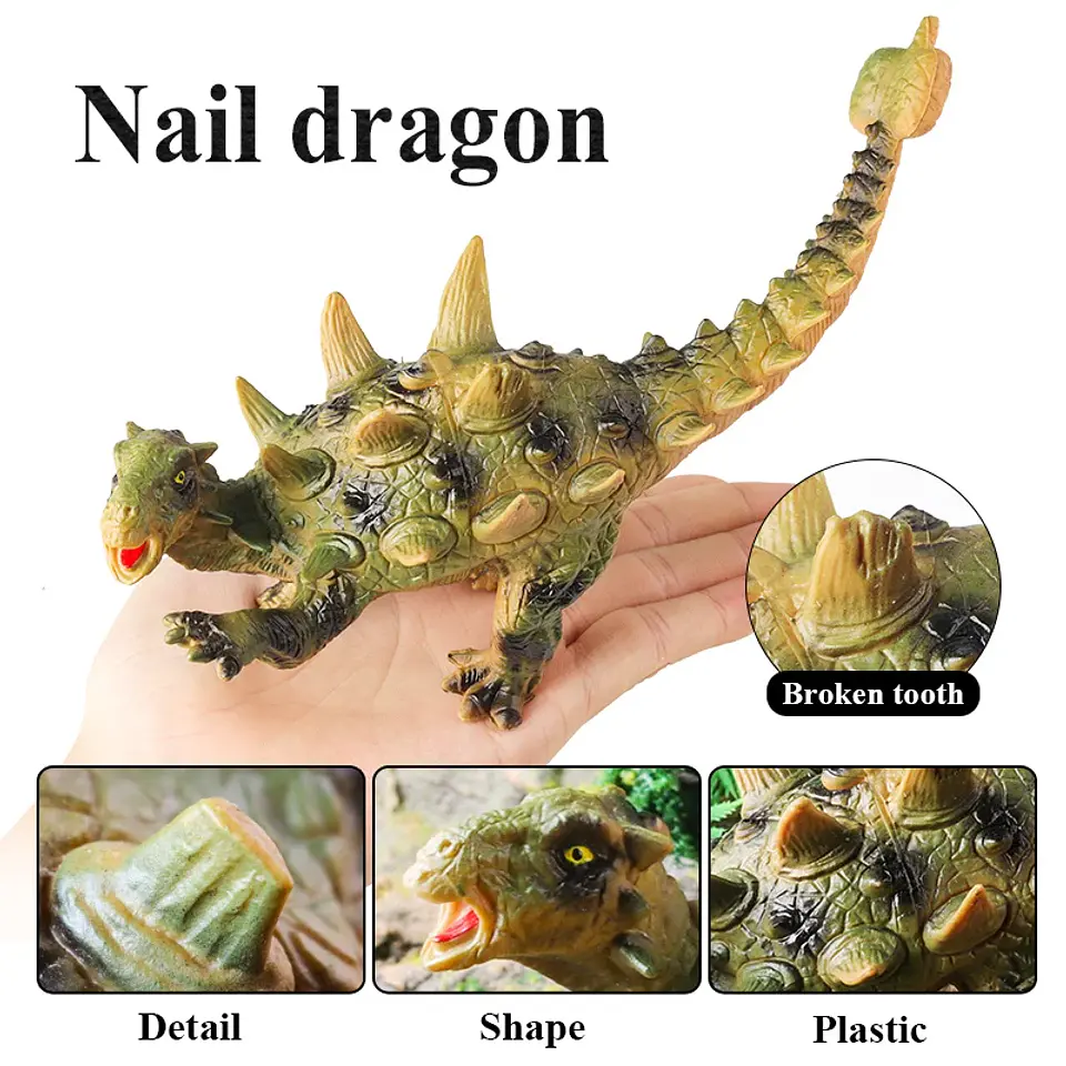 Oenux Jurassic Dinosaur Figures Realistic PVC Dinosaur Models for Kids 43