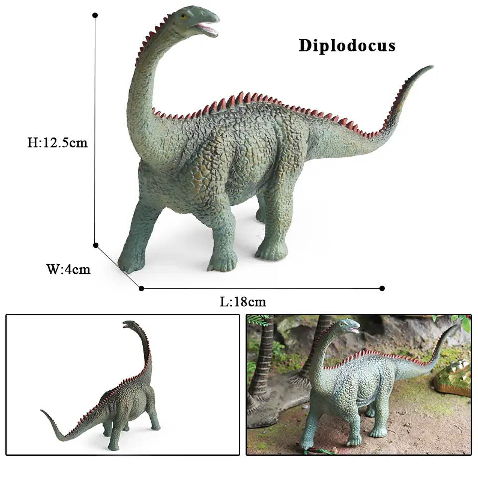 Oenux Jurassic Dinosaur Figures Realistic PVC Dinosaur Models for Kids 48