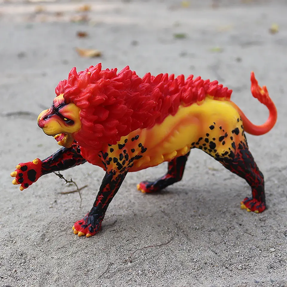 Oenux – Collection de figurines d'animaux en PVC pour enfants : créatures mythiques et dinosaures 59