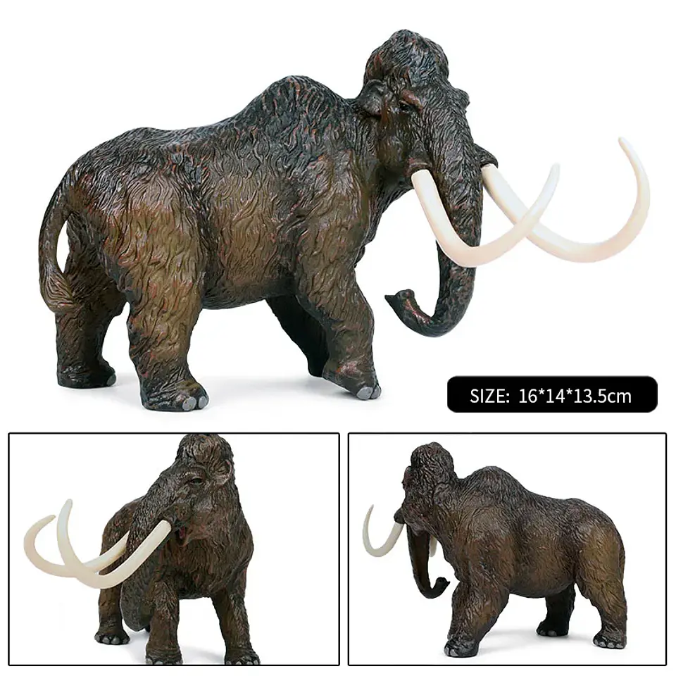 Oenux Elephant Figure Realistic PVC Wildlife Model 5