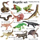 Oenux Mini Animal Figures PVC Zoo Model Set - vignette 32
