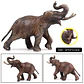 Oenux Elephant Figure Realistic PVC Wildlife Model - thumbnail 32