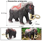 Oenux Elephant Figure Realistic PVC Wildlife Model - thumbnail 41