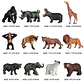 Oenux Mini Animal Figures PVC Zoo Model Set - vignette 43