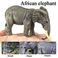 Oenux Elephant Figure Realistic PVC Wildlife Model - thumbnail 48