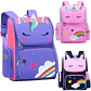 Unicorn Girls Backpack  Waterproof School Bag - thumbnail 1