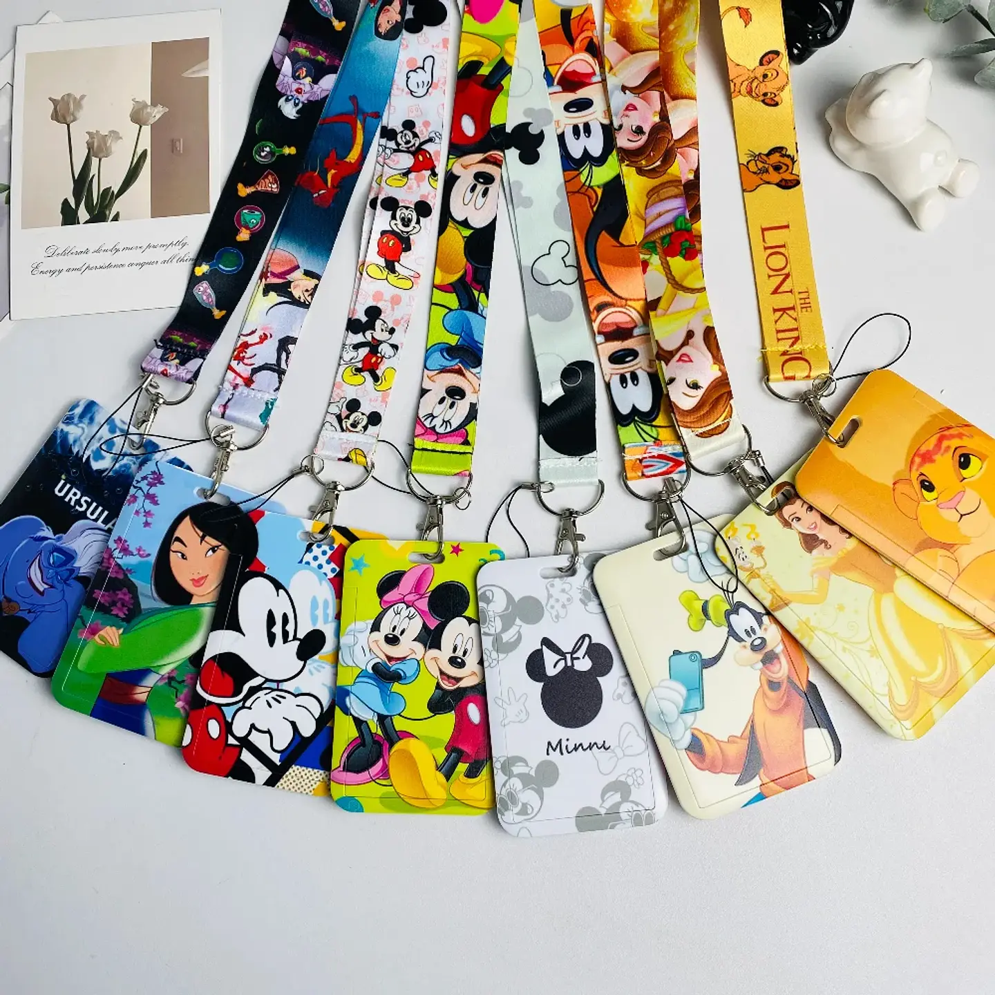 Student Card Holder  Cartoon ID Badge Case 1