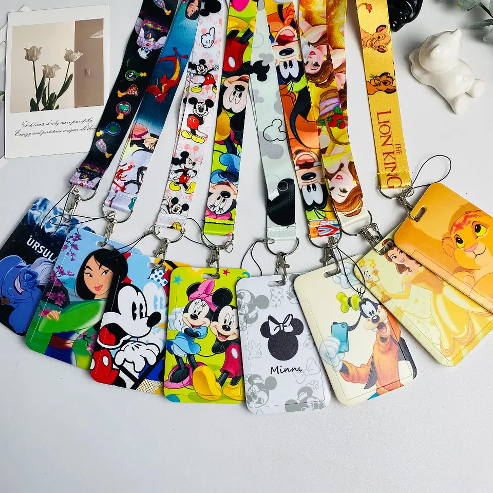 Student Card Holder  Cartoon ID Badge Case 1