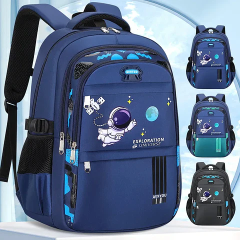 Kids Astronaut Backpack  Waterproof School Bag