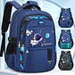 Kids Astronaut Backpack  Waterproof School Bag - thumbnail 1