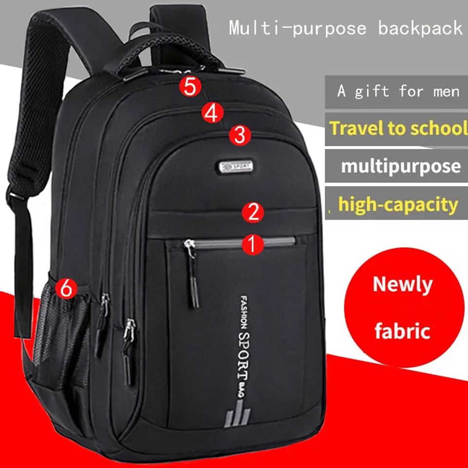 Laptop Backpack Large Capacity Travel Backpack 1