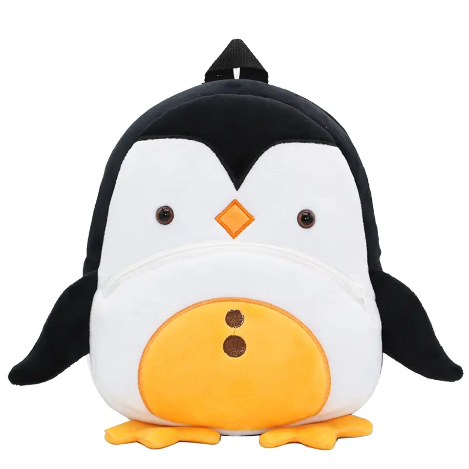 Kids Animal Plush Backpack  Cartoon School Bag 2