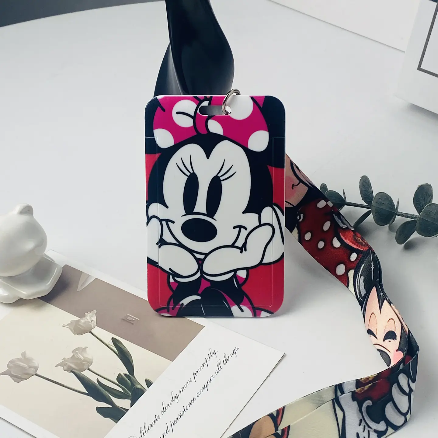 Student Card Holder  Cartoon ID Badge Case 5