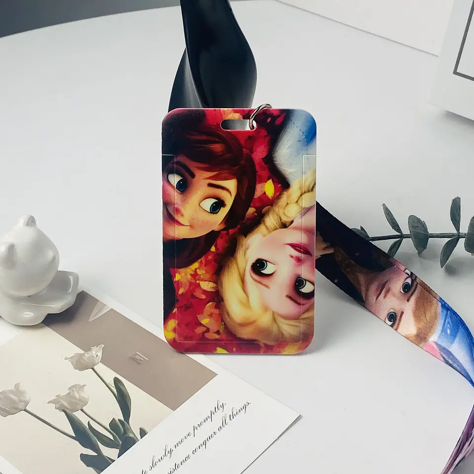 Student Card Holder  Cartoon ID Badge Case 6