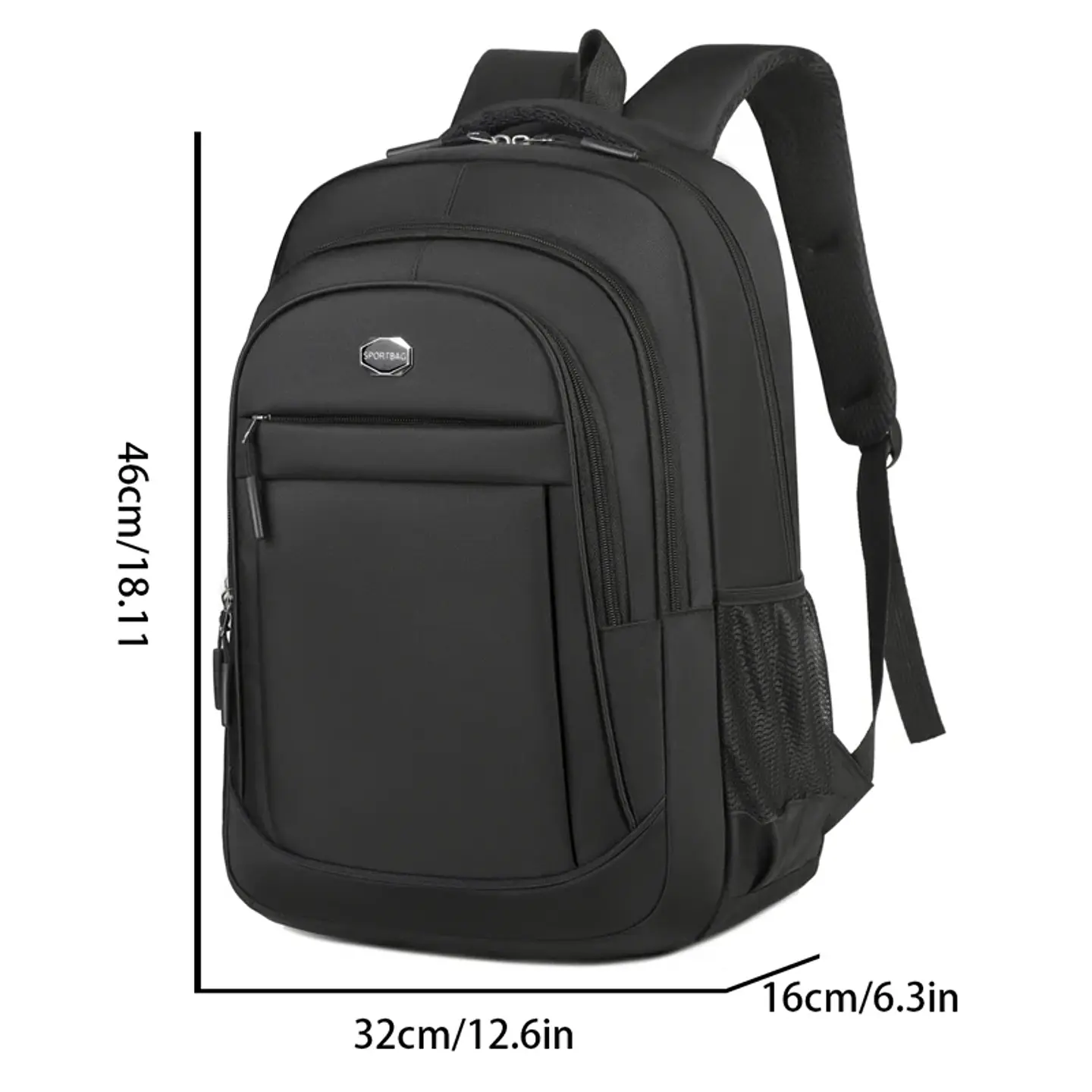 School Laptop Backpack  Travel & Office Bag 6