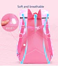 Girls Waterproof Backpack  Floral School Bag - thumbnail 2