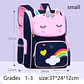 Unicorn Girls Backpack  Waterproof School Bag - thumbnail 9