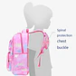 Girls Waterproof Backpack  Floral School Bag - thumbnail 3