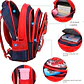 3D Car Kids Backpack  Waterproof School Bag - thumbnail 4