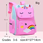 Unicorn Girls Backpack  Waterproof School Bag - thumbnail 10