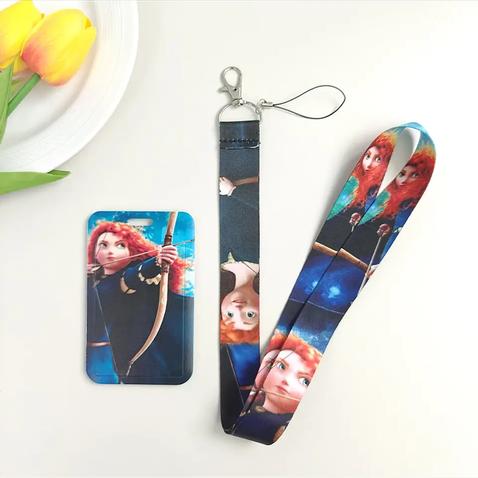 Student Card Holder  Cartoon ID Badge Case 9