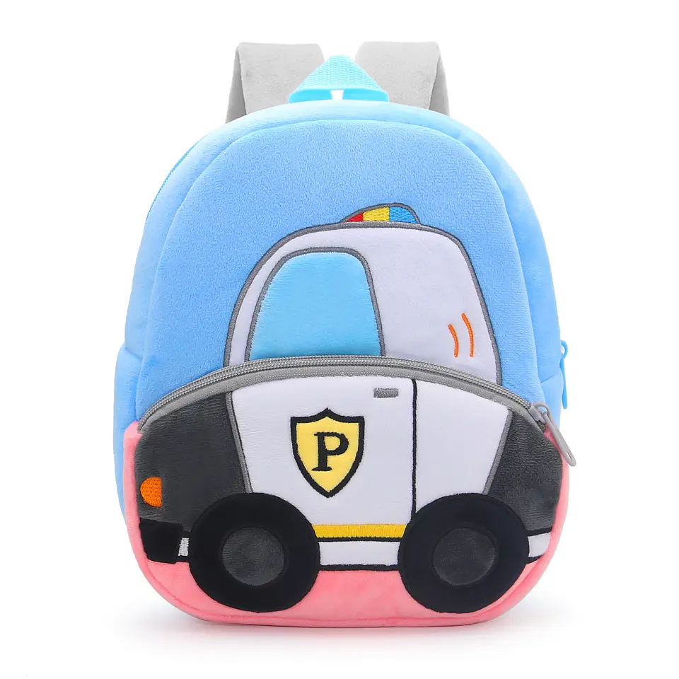 Kids Excavator Plush Backpack  Toddler School Bag 7