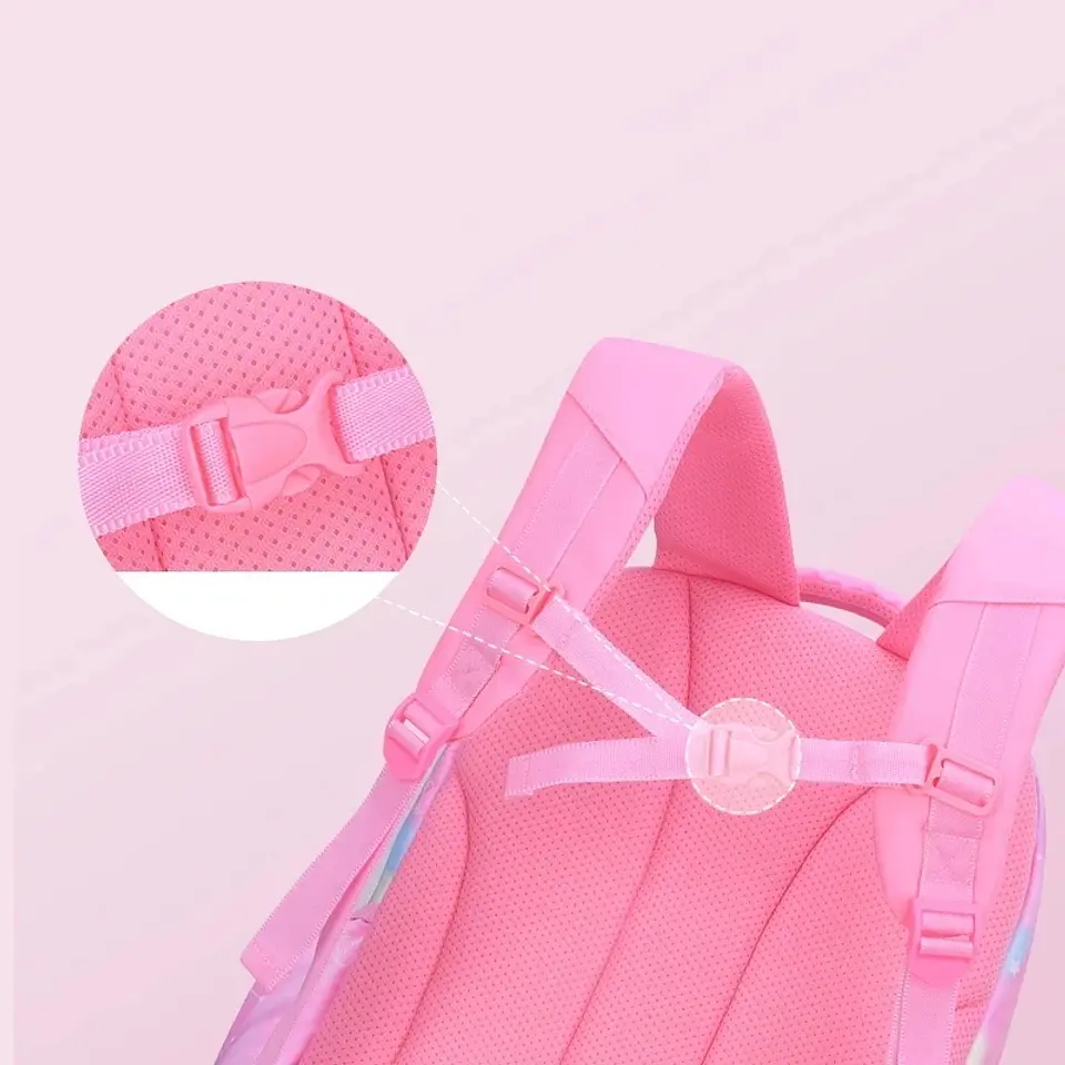 Girls Waterproof Backpack  Floral School Bag 6