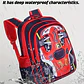 3D Car Kids Backpack  Waterproof School Bag - thumbnail 6