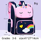 Unicorn Girls Backpack  Waterproof School Bag - thumbnail 12