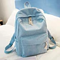 Personalized Corduroy Kids Backpack  Embroidered Name Bag - thumbnail 8