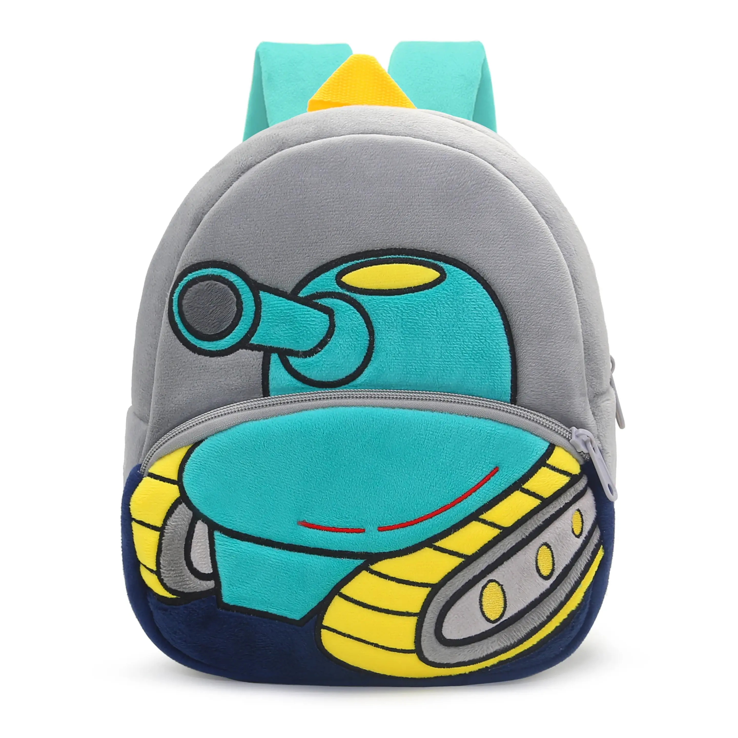 Kids Excavator Plush Backpack  Toddler School Bag 8