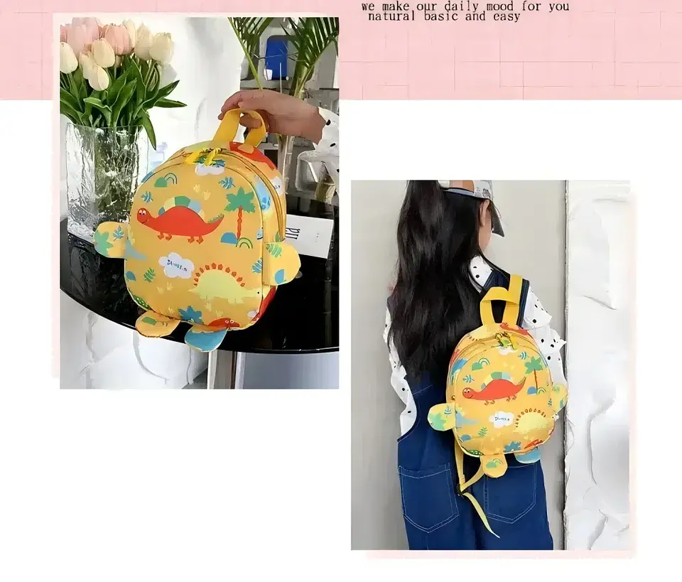 Kids Dinosaur Backpack  Cartoon School Bag 2