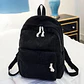 Personalized Corduroy Kids Backpack  Embroidered Name Bag - thumbnail 11