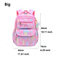 Girls Waterproof Backpack  Floral School Bag - thumbnail 8
