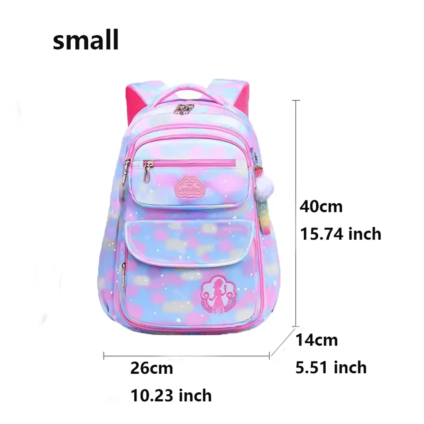 Girls Waterproof Backpack  Floral School Bag 10