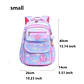 Girls Waterproof Backpack  Floral School Bag - thumbnail 10