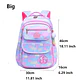 Girls Waterproof Backpack  Floral School Bag - thumbnail 11