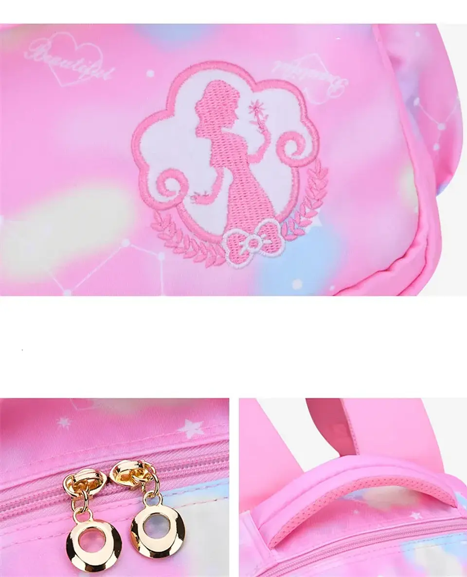 Girls Waterproof Backpack  Floral School Bag 13