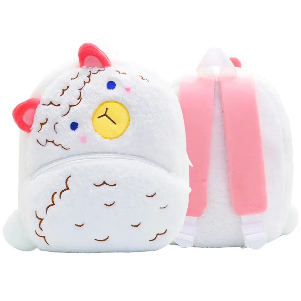 Kids Animal Plush Backpack  Cartoon School Bag 9