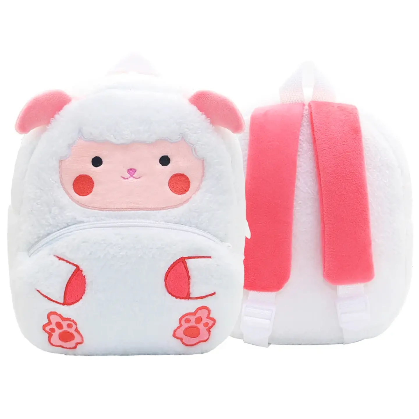 Kids Animal Plush Backpack  Cartoon School Bag 10