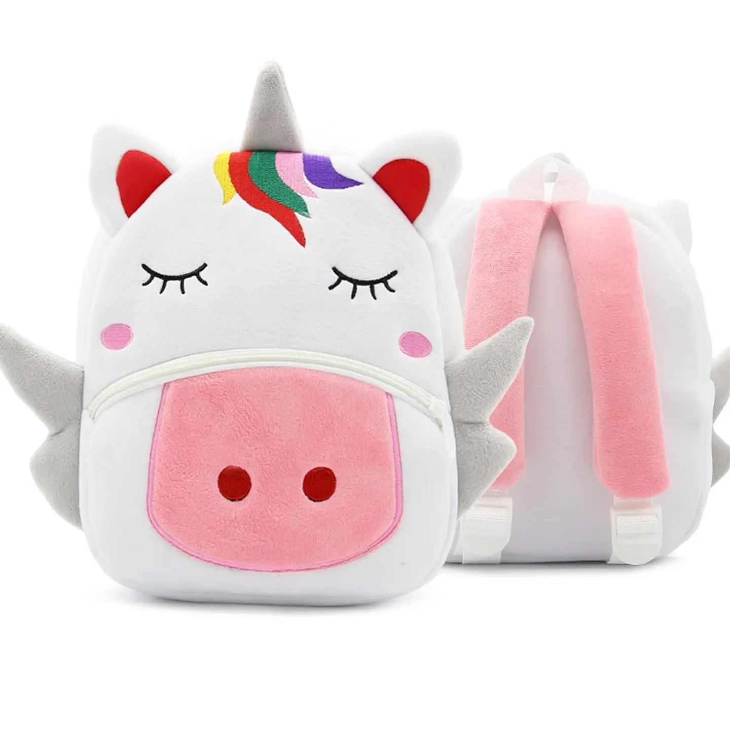 Kids Animal Plush Backpack  Cartoon School Bag 12