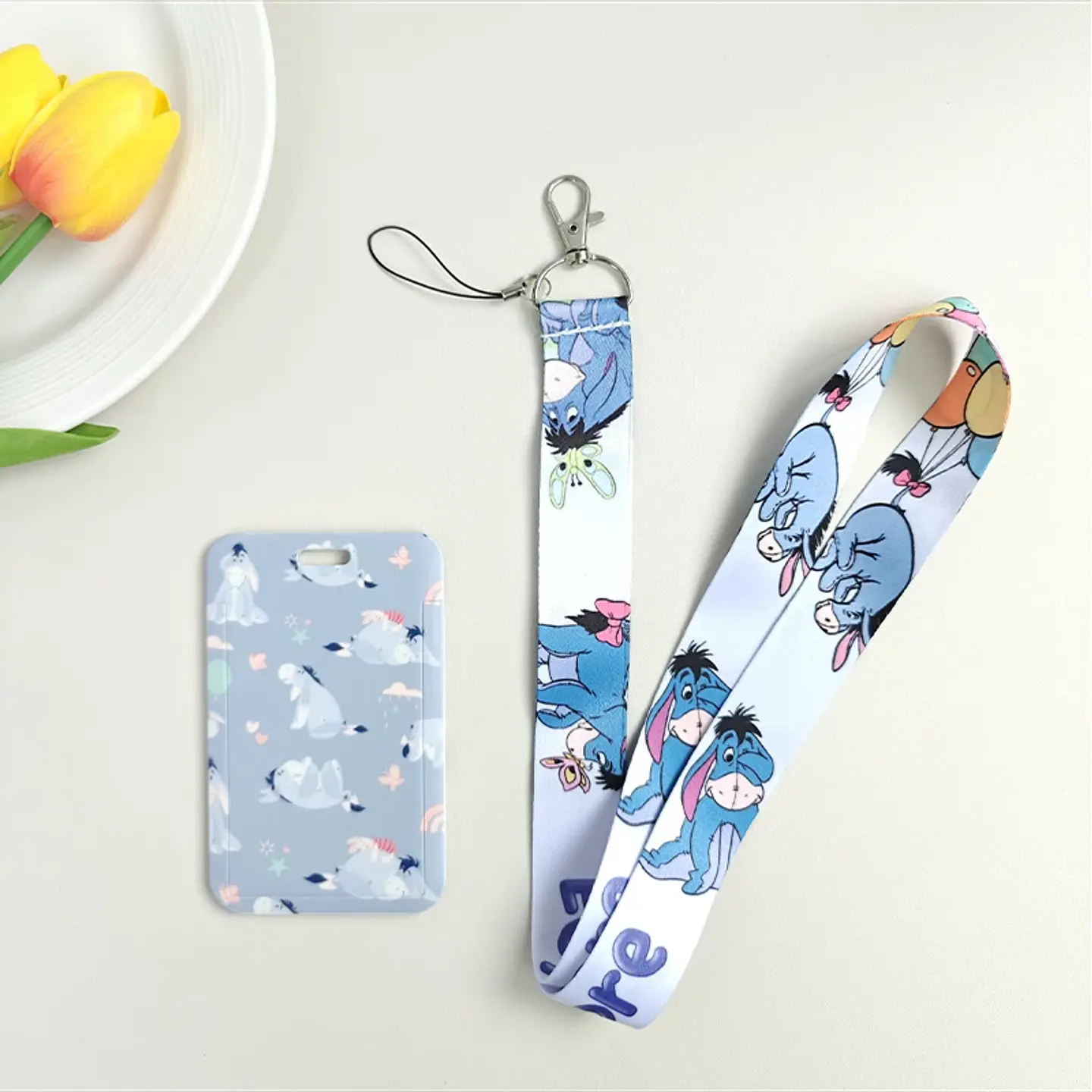 Student Card Holder  Cartoon ID Badge Case 17