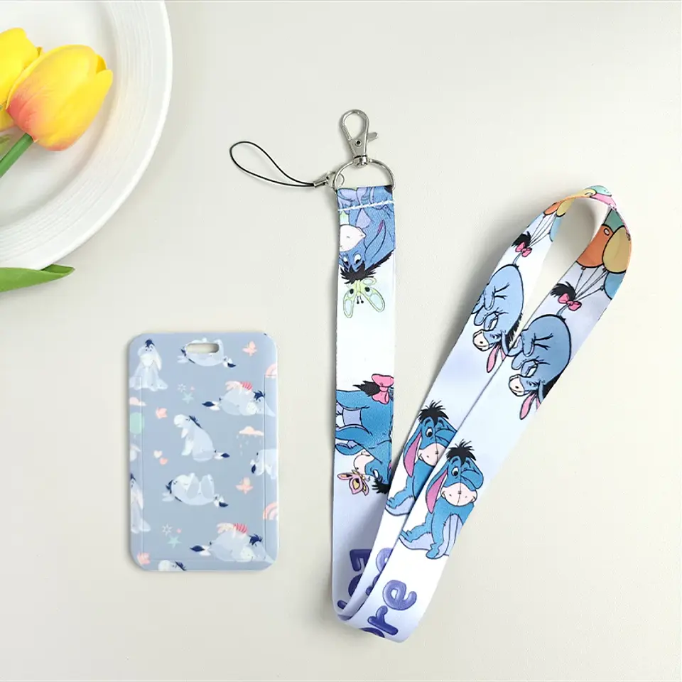 Student Card Holder  Cartoon ID Badge Case 17