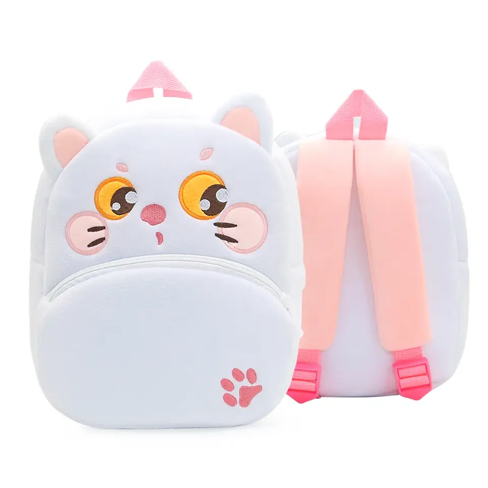Kids Animal Plush Backpack  Cartoon School Bag 13
